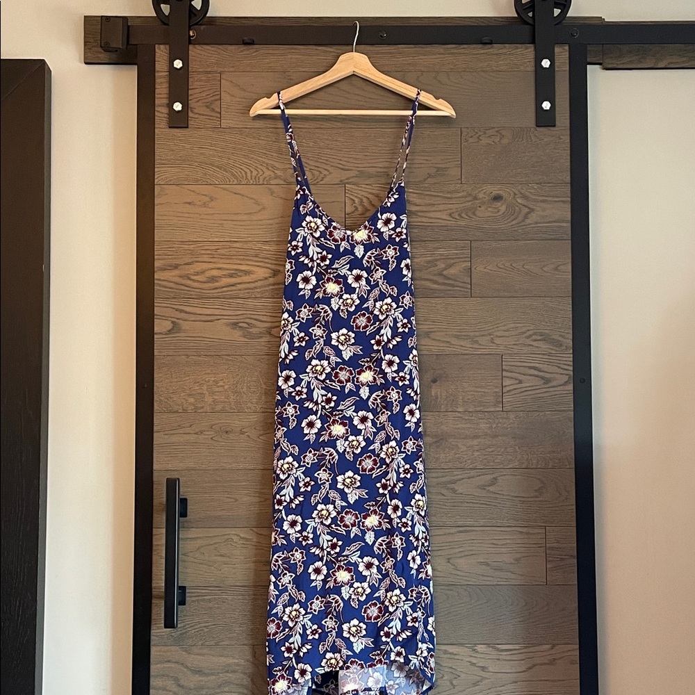 Gap Floral Blue Sun Dress or Swimsuit Cover